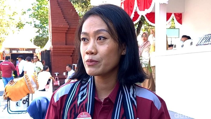 Kepala Bidang Pengadaan, Pemberhentian, Informasi, dan Kinerja (PPIK) BKD Trenggalek, Indrayana Anik Rahayu.