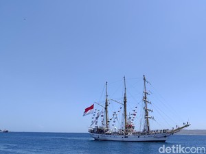 Mengenal KRI Dewaruci, Kapal Legendaris yang Berpangkalan di Surabaya