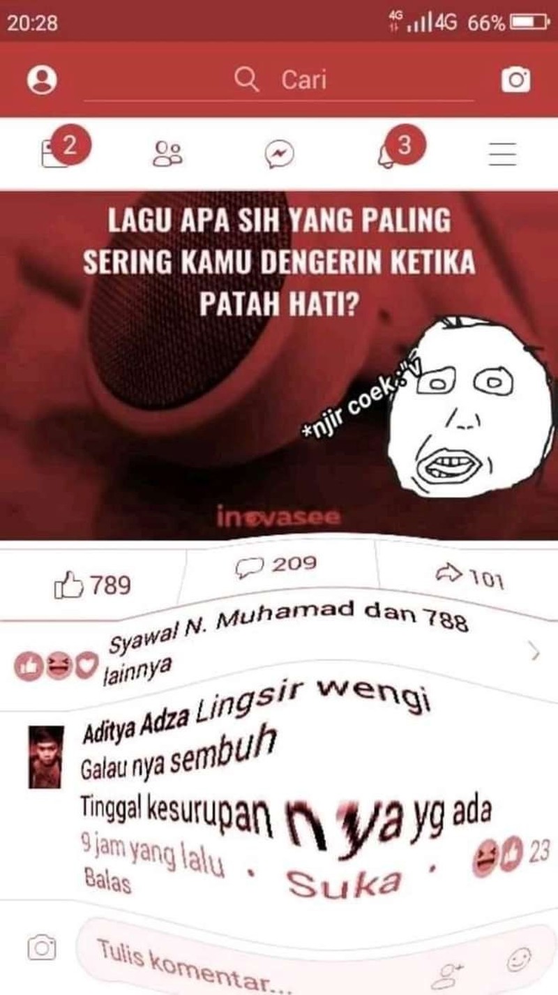 Kumpulan postingan di Facebook ini ada-ada aja deh, detikers. Mana yang paling absurd menurut kamu?