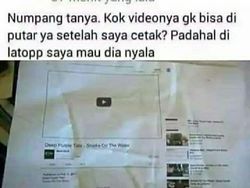 Kumpulan Postingan Kocak di Facebook, Suka Absurd