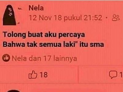 Kumpulan Postingan Kocak di Facebook, Suka Absurd