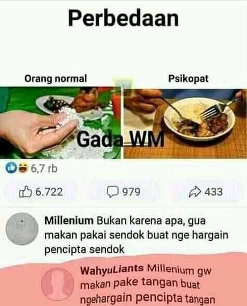 Kumpulan postingan di Facebook ini ada-ada aja deh, detikers. Mana yang paling absurd menurut kamu?