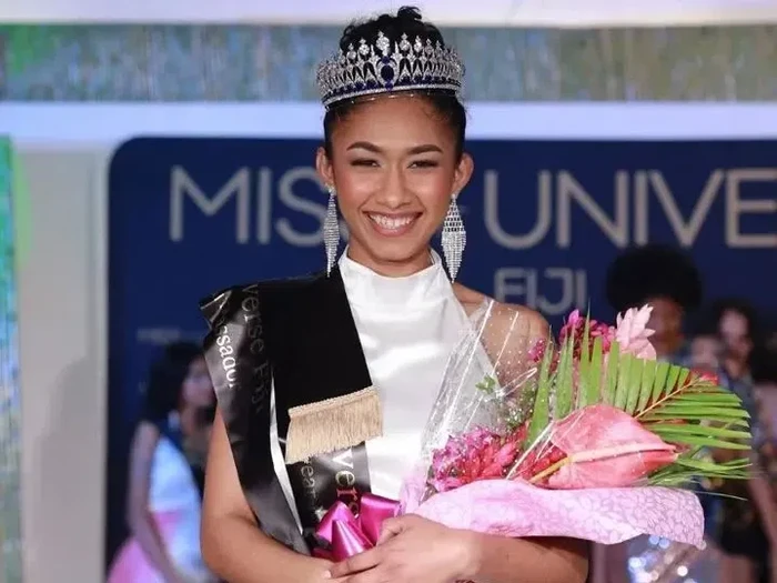Miss Universe Fiji Manshika Prasad.