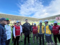 Menpora Tinjau Stadion Utama Sport Center di Sumut, 16 September Diuji Coba