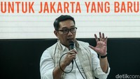 RK menanggapi curahan hati penyandang disabilitas itu dalam diskusi bertajuk Jejak Langkah Inklusi.