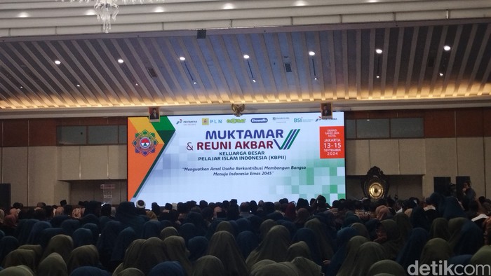 Muktamar dan Reuni Akbar Pelajar Islam Indonesia atau PII (Maulana Ilhami Fawdi/detikcom)