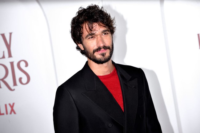 Italian actor Eugenio Franceschini on the red carpet of Netflix series Emily in Paris 4 at The Space Cinema Moderno. Rome (Italy), September 10th, 2024 (Photo by Rocco Spaziani/Archivio Spaziani/Mondadori Portfolio via Getty Images)