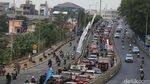 Penampakan Macet di Jalan KH Abdullah Syafei Jelang Long Weekend