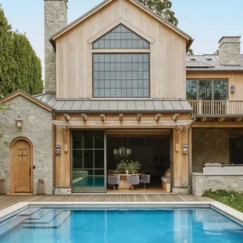 Penampakan rumah Jennifer Garner.