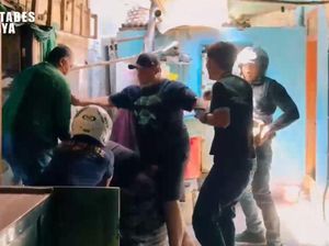 Warung Andok Sabu di Jalan Kunti Surabaya Digerebek, 8 Orang Diamankan