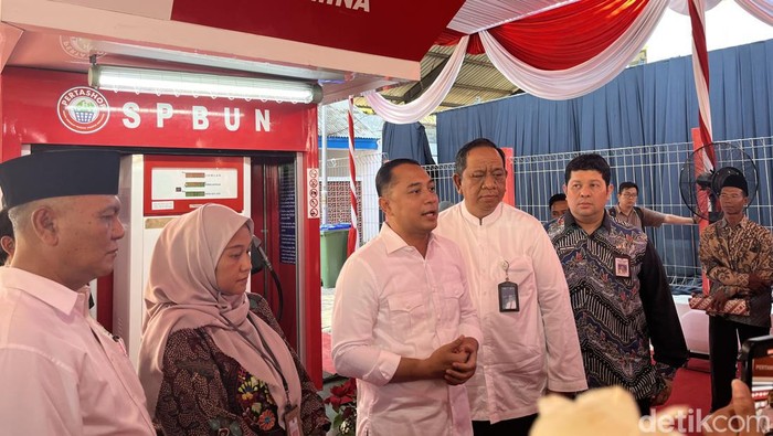 Peresmian SPBUN di Surabaya