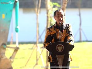 Groundbreaking Mal Duty Free IKN, Jokowi: Bikin Ramai Ibu Kota Baru
