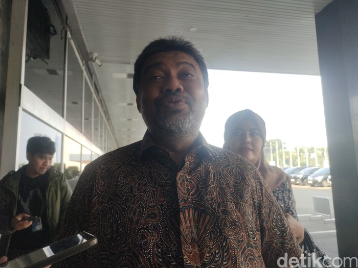 Presiden Partai Buruh, Said Iqbal, di DPR, 13 September 2024. (Dwi Rahmawati/detikcom)