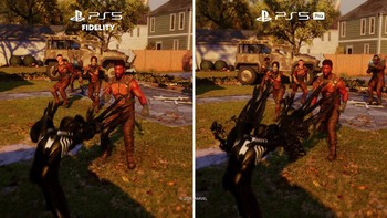Perbandingan Spider-Man 2 di PS5 Pro dan PS5. Foto: Sony