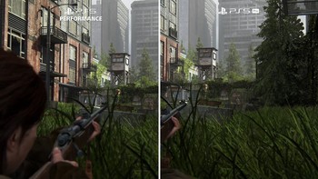 Perbandingan The Last of Us 2 di PS5 Pro dan PS5. Foto: Sony