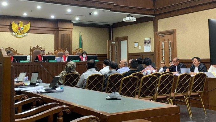 Sidang kasus korupsi jalur KA Besitang-Langsa (Mulia/detikcom)