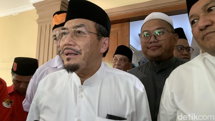 Suswono di kawasan Mampang Prapatan, Jaksel, Jumat (13/9/2024). (Taufiq/detikcom)