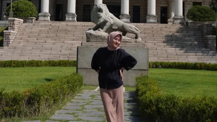 Tunjung Tri Fadillah, Awardee IISMA 2024 di Hanyang University.