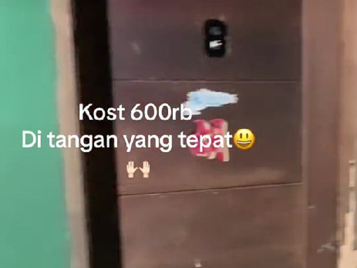 Viral tata ruang kamar kos harga Rp 600 Ribu jadi rapi dan estetis.