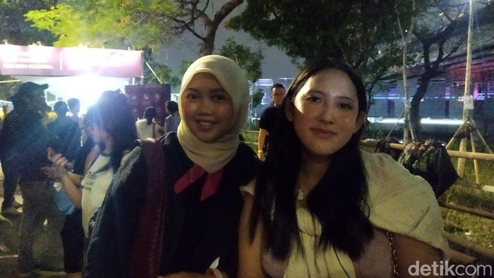 Wanda dan Salsa (Kurniawan/detikcom).
