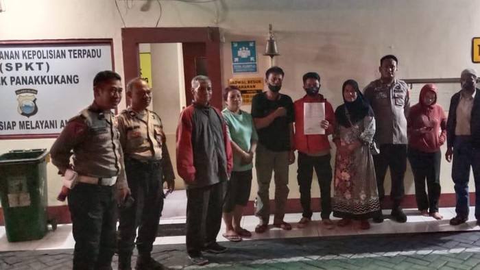 Akhir damai kasus pria pergoki istri gandengan tangan dengan pria lain di Makassar. Dokumen Istimewa