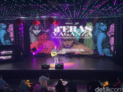 d'Eras Vaganza digelar di Glitz Inclusive, Kuningan City, Jakarta Selatan.