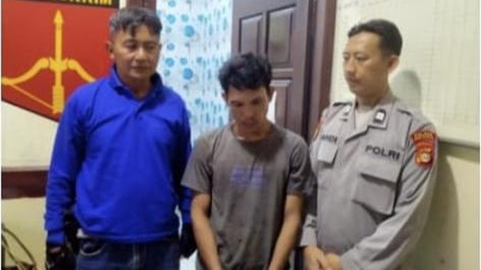 Firliansyah diamankan polisi lantaran kepergok mencuri sawit perusahaan di Musi Rawas