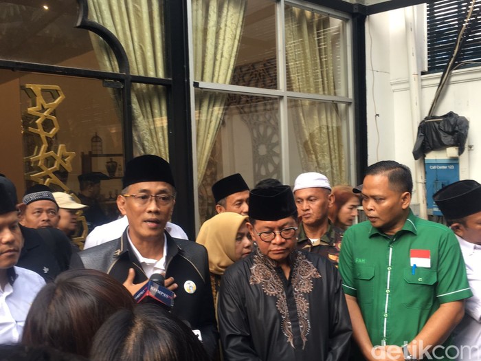 Forum Silaturahmi Ulama Indonesia Deklarasi Dukung Pramono di Pilgub Jakarta. (Mulia Budi/detikcom)