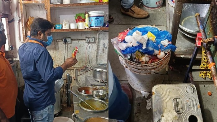 Jijik! Dapur Gerai Makanan di Terminal Bus Ini Jorok dan Bau
