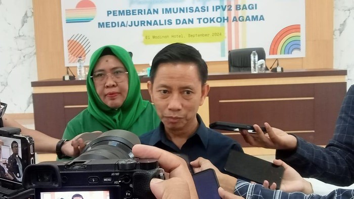 Kepala Dinas Kesehatan Provinsi Gorontalo, Anang Otoluwa. Apris Nawu/detikcom