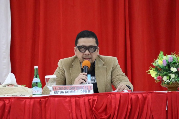 Ketua Komisi II DPR Ahmad Doli Kurnia Tandjung