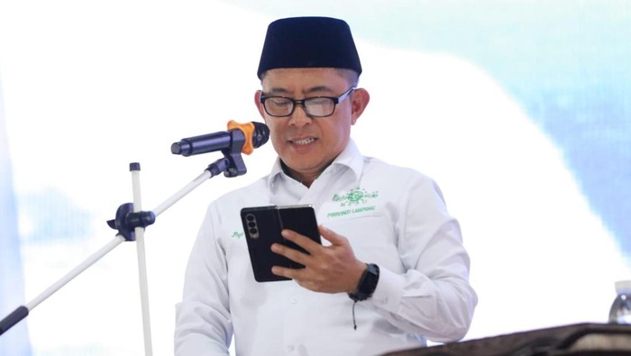 Ketua Pengurus Wilayah Nahdlatul Ulama (PWNU) Lampung Puji Raharjo