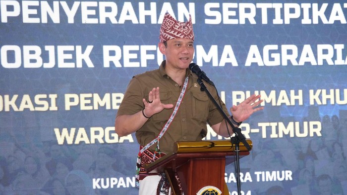 Menteri ATR/Kepala BPN AHY