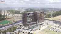 Inilah penampakan Hotel Swissotel Nusantara, yang diresmikan Jokowi Jumat (13/9).Foto: Dok. Tangkapan Layar YouTube Sekretariat Presiden/BPMI Sekretariat Presiden