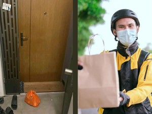 Pelanggan Ini Tersinggung Usai Ojol Taruh Pesanan Makanan di Lantai