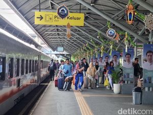 60 Ribu Orang Bepergian dengan Kereta Api Saat Long Weekend Maulid Nabi