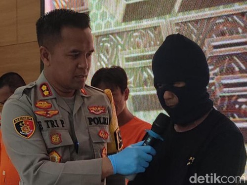 Pria asal Banyuwangi ditangkap karena mencuri puluhan celana dalam wanita di Jembrana, Bali, Sabtu (14/9/2024).