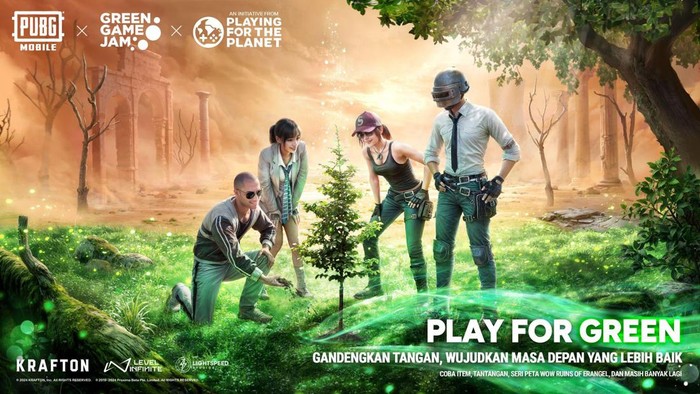 PUBG Mobile Play For Green