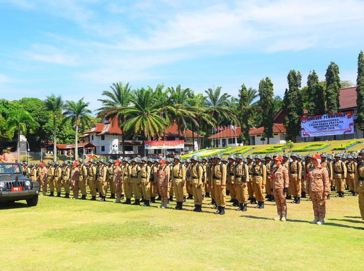 Ratusan Calon Praja IPDN Mengikuti Diksarmendispra