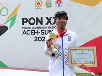 Sprinter Lalu Zohri Sumbang Emas untuk NTB di PON Aceh-Sumut 2024