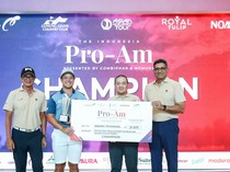 Duet Pegolf Indonesia-Malaysia Rajai Turnamen di Bogor