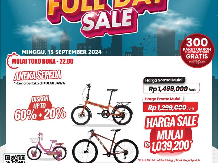 Transmart Full Day Sale-Sepeda