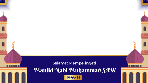 Umat muslim kembali merayakan Maulid Nabi pada Senin, 16 September 2024. Simak 10 link twibbon Maulid Nabi 2024 untuk share di medsos.