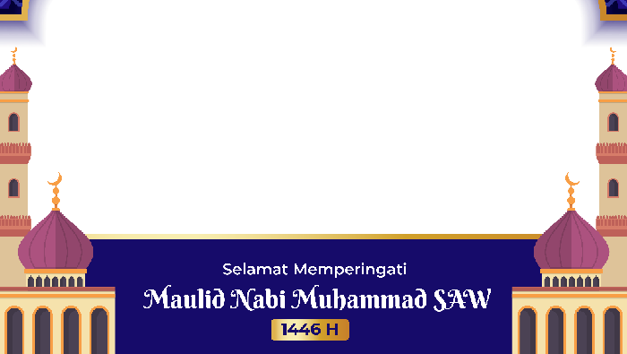 Umat muslim kembali merayakan Maulid Nabi pada Senin, 16 September 2024. Simak 10 link twibbon Maulid Nabi 2024 untuk share di medsos.