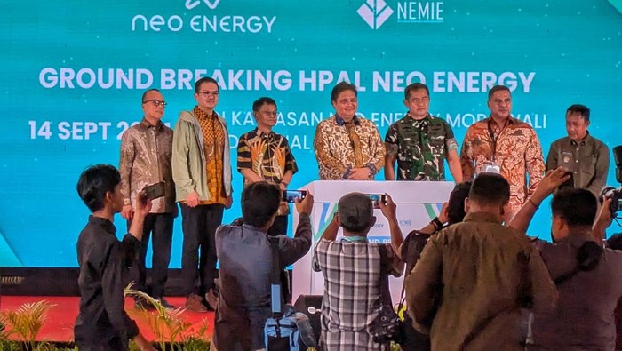 Groundbreaking Smelter Nikel ANEM di Morowali