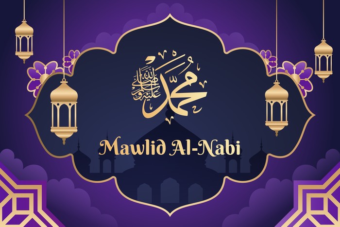 Ilustrasi Maulid Nabi Muhammad