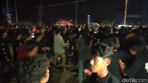 Konser SID di Pekalongan, Sabtu (14/9/2024) ricuh