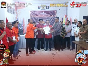 Jalan Berliku PDIP Daftarkan Masinton-Mahmud ke KPU untuk Maju Pilkada Tapteng
