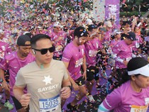 Meriahnya Ribuan Pelari Ikut Fun Run di GBK