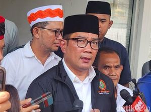 Sudah WA Anies Tapi Belum Bahas Pertemuan, RK: Mungkin Masih Sibuk